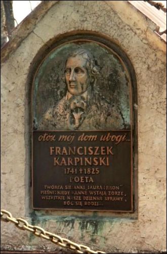 Лысково.  Надмогилие Францишка Карпинского