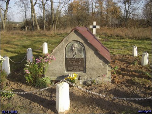 Лысково.  Надмогилие Францишка Карпинского