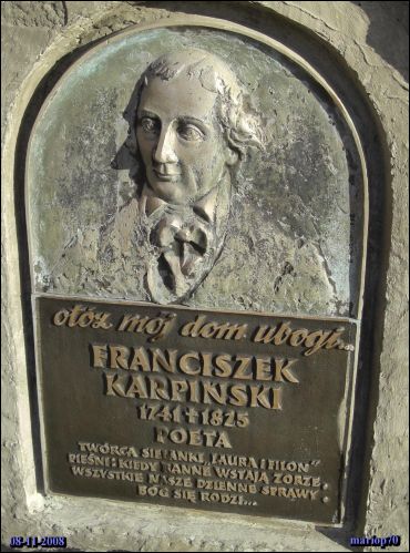 Лысково.  Надмогилие Францишка Карпинского