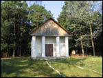 Łyskava.  Chapel at cemetery