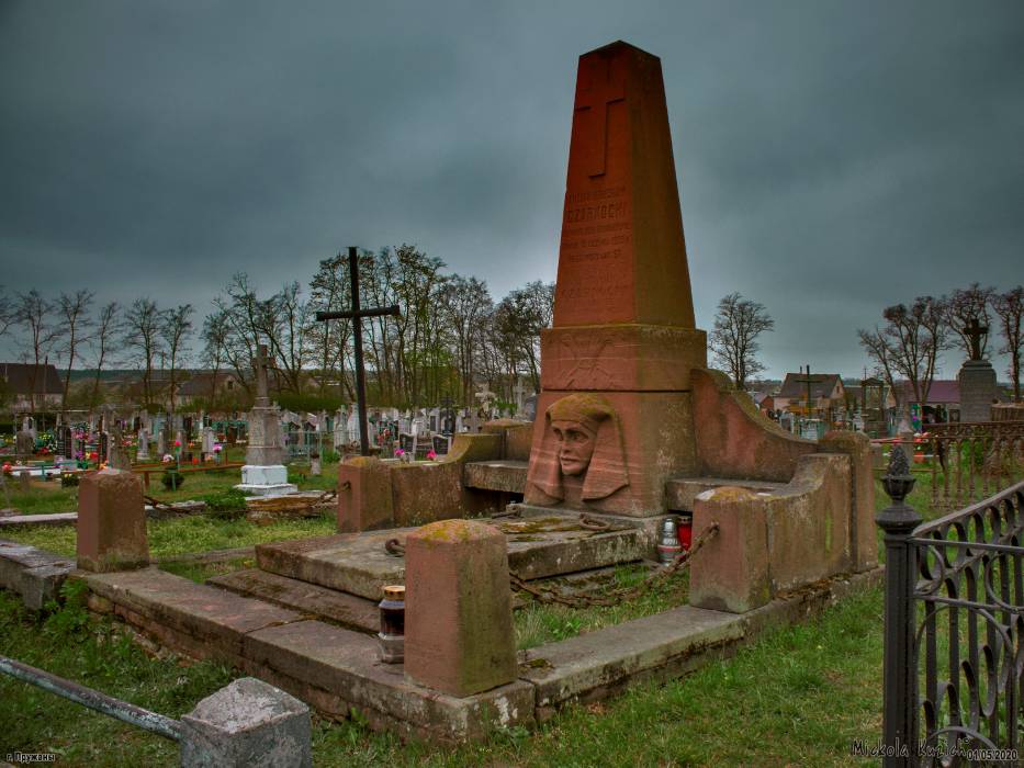  - Могілкі каталіцкія. Пахаванне Чарноцкіх Люцыяна, Балеслава і Міхала 