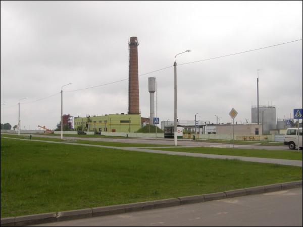 Pružany. Town streets