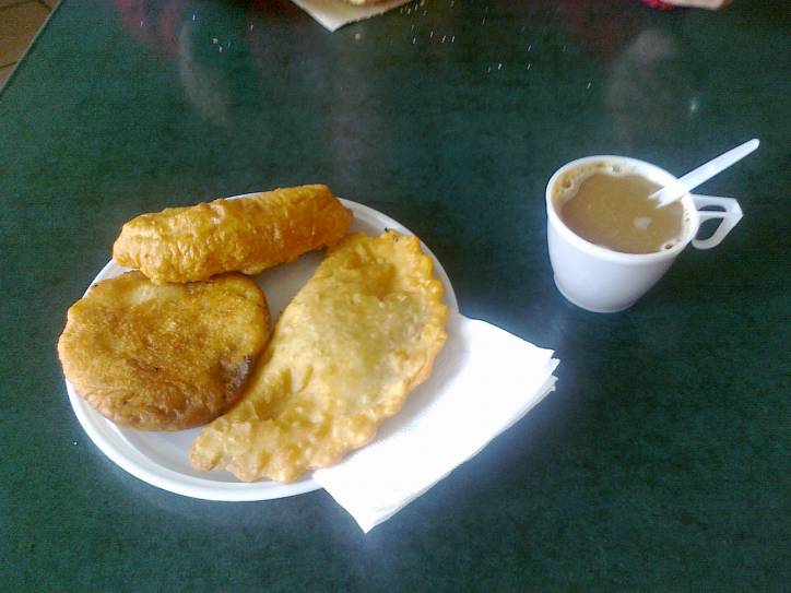 Pružany. Town streets