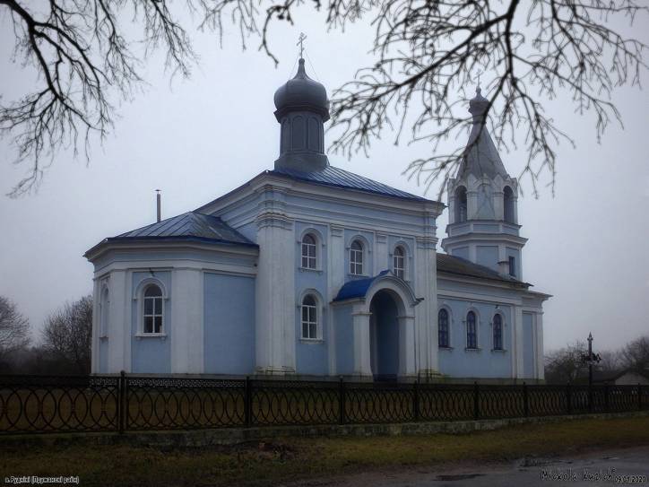 Rudniki.  Cerkiew Opieki Matki Boskiej