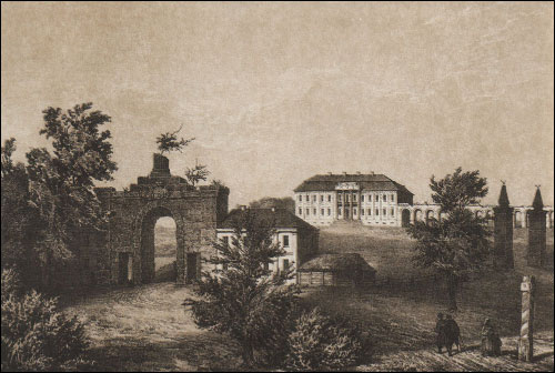 Różana. Pałac Sapiehów