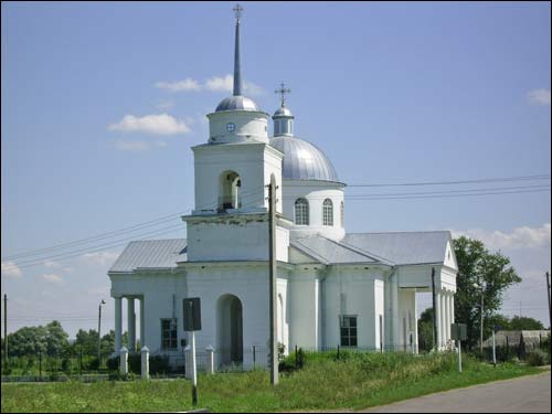 Суворово |  Церковь Рождества Пресвятой Богородицы. Общий вид церкви села Суворово