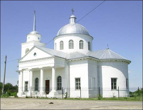 Суворово |  Церковь Рождества Пресвятой Богородицы. Вид с юго-востока