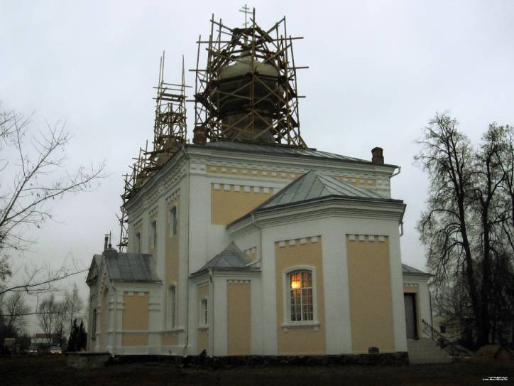 Suchopal. Orthodox church of the Exaltation of the Holy Cross