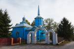 Azdamičy.  Orthodox church of the Holy Trinity