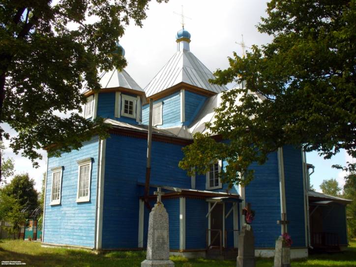 Bieražnoje. Orthodox church of St. Paraskieva