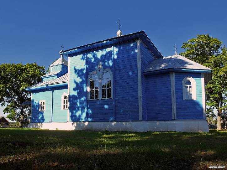Nižni Cierabiažoŭ. Orthodox church of St. Elijah