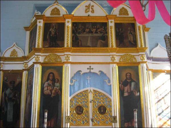  - Cerkiew Opieki Matki Boskiej. Wnetrze, fragment