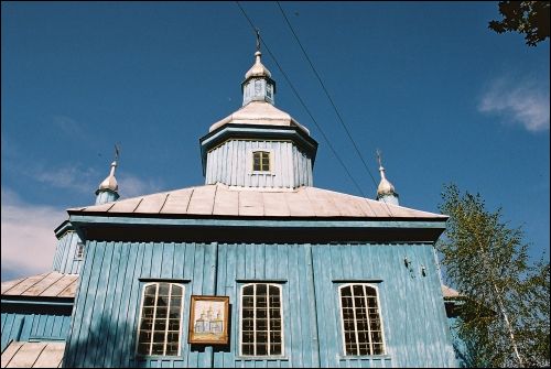 Велямічы |  Царква Святога прарока Іллі. Фрагмент бакавога фасаду