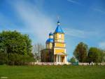 Aziaty.  Orthodox church of St. Nicholas