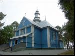 Chmieleva.  Orthodox church of the Transfiguration