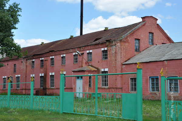 Dobruš. Town streets 