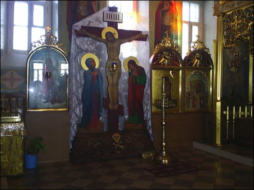 Карма |  Царква Покрыва Прасвятой Багародзіцы. Інтэр'ер. Фрагмент