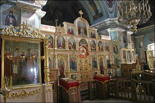 Sobór ŚŚ. App. Piotra i Pawła . Wnętrze, ikonostas, 05 2008  - Sobór ŚŚ. App. Piotra i Pawła. Wnętrze, ikonostas, 05 2008