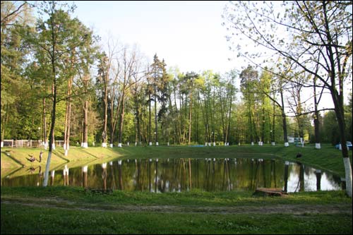  - Zespół dworsko-parkowy Paskiewiczów. Sadzawka