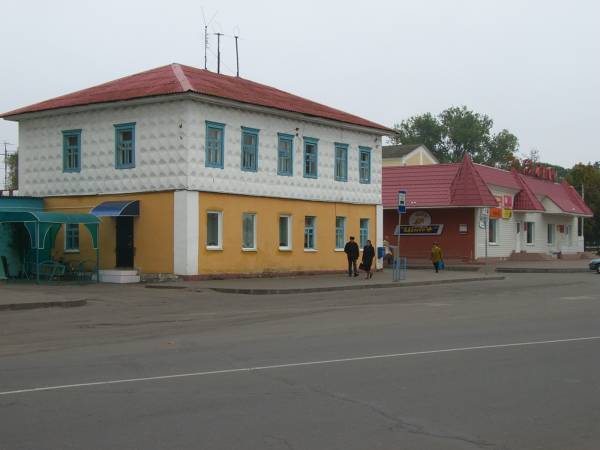 Забудова вуліцы Савецкай Калінкавічы. Вуліцы гораду