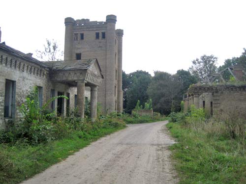  - Dwór Jastrzębskich. Fragment zabudowy dworskiej