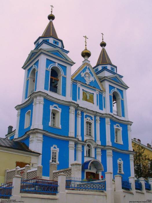 Мозырь. Церковь и монастырь Святого Архангела Михаила