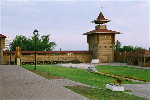 Mazyr. Site of ancient castle 