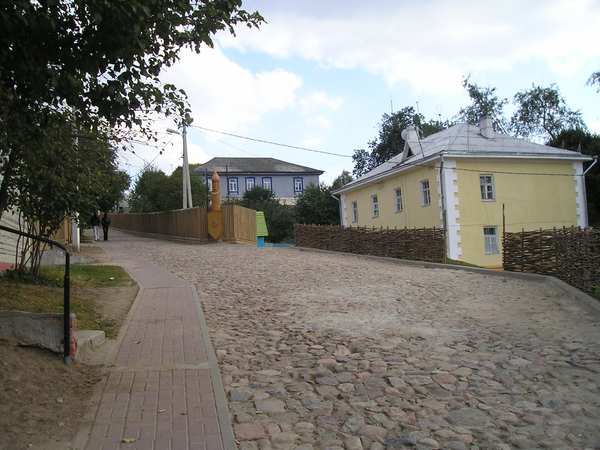 Mazyr. Site of ancient castle 