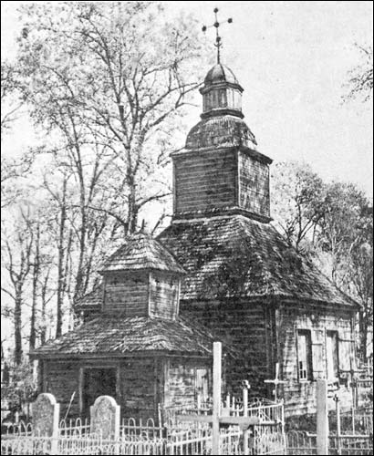 Pietrykaŭ.  Orthodox church of the Protection of the Holy Virgin