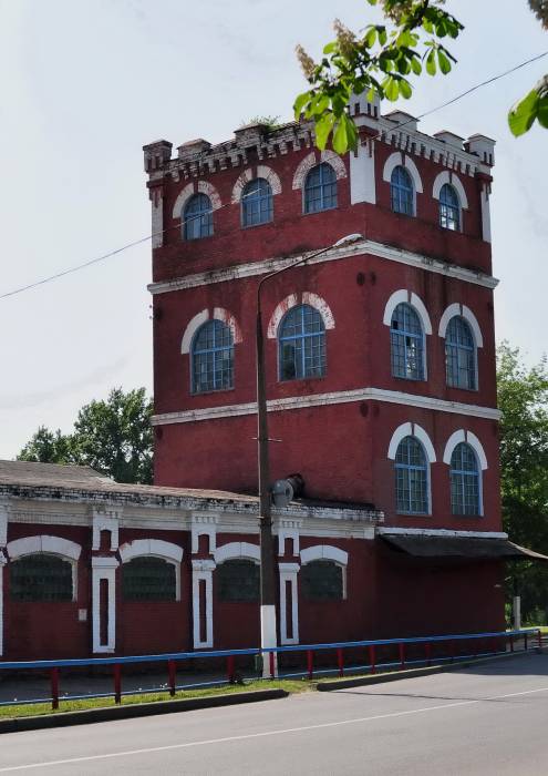 Dobruš.  Paper mill