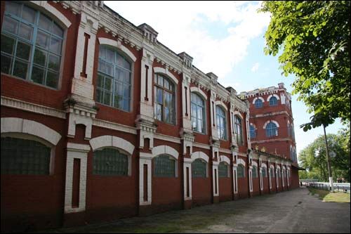 Dobruš.  Paper mill