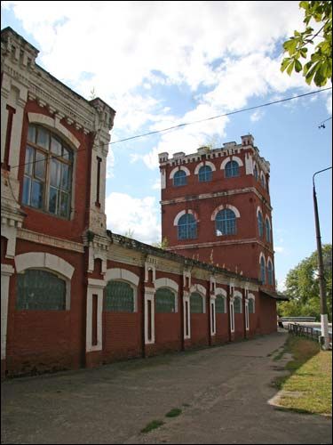 Dobruš.  Paper mill