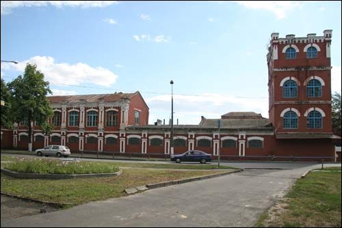 Dobruš.  Paper mill