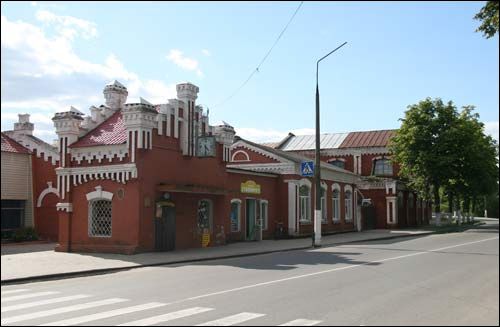 Dobruš.  Paper mill