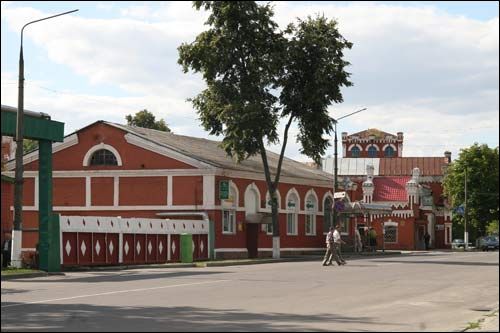 Dobruš.  Paper mill