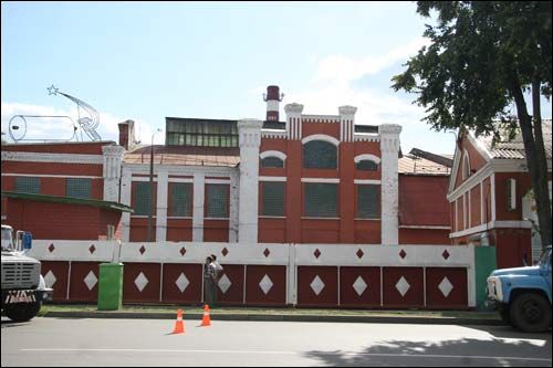 Dobruš.  Paper mill