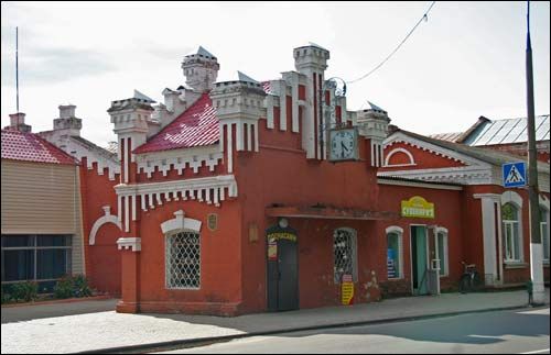 Dobruš.  Paper mill