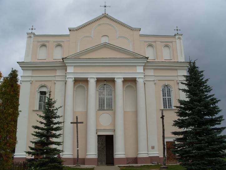  - Catholic church of St. Kosma and St. Damian. Main facade