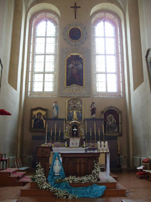  - Catholic church of St. Kosma and St. Damian. Interior, fragment