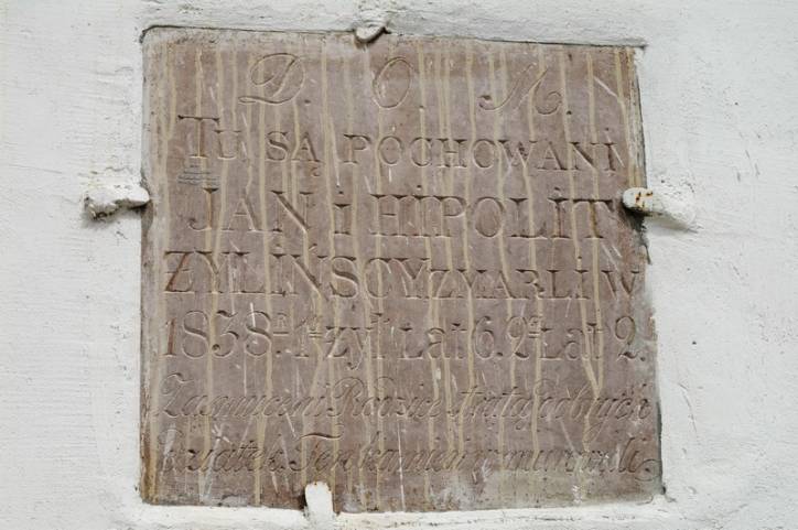  - Касцёл Святых Космы і Даміяна. Jan (1832-1838)i Hipolit (1836-1838) Zylinscy
