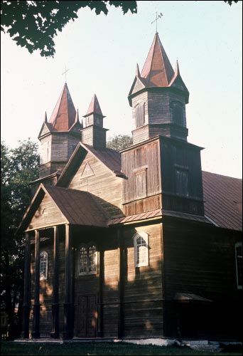 Kiemieliški. Catholic church of the Birthday of the Blessed Virgin Mary