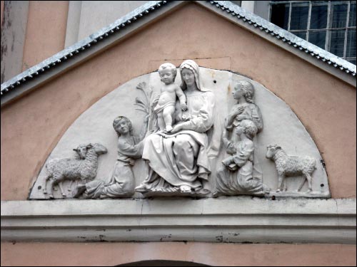 Varniany. Catholic church of St. George