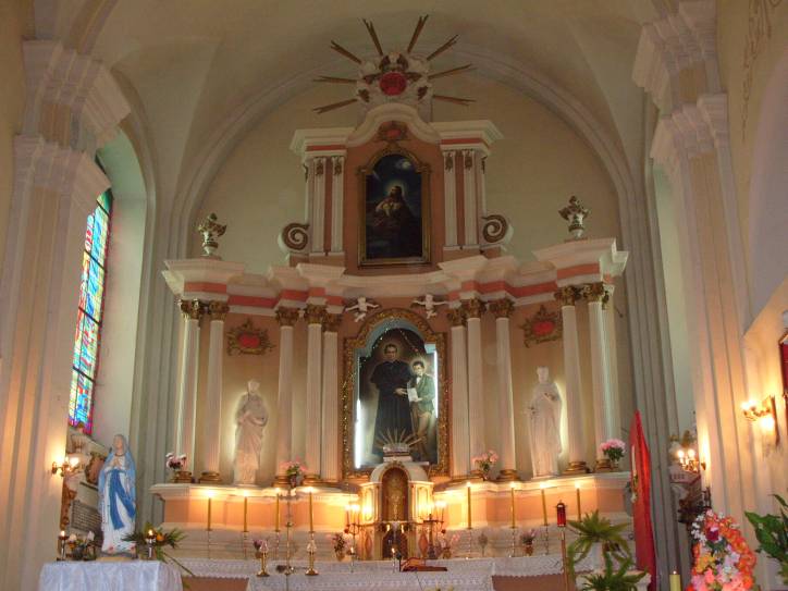 Varniany. Catholic church of St. George