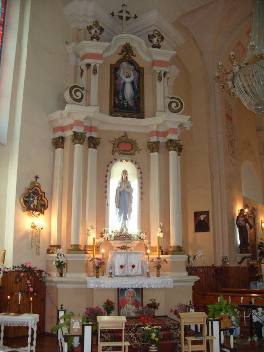 Varniany. Catholic church of St. George