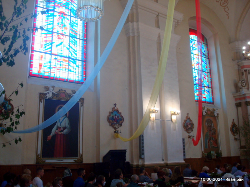 Varniany. Catholic church of St. George