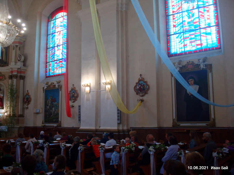 Varniany. Catholic church of St. George
