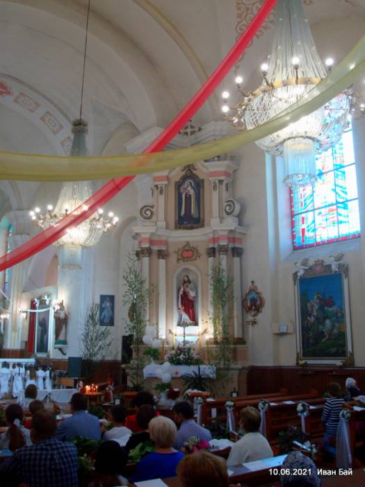 Varniany. Catholic church of St. George