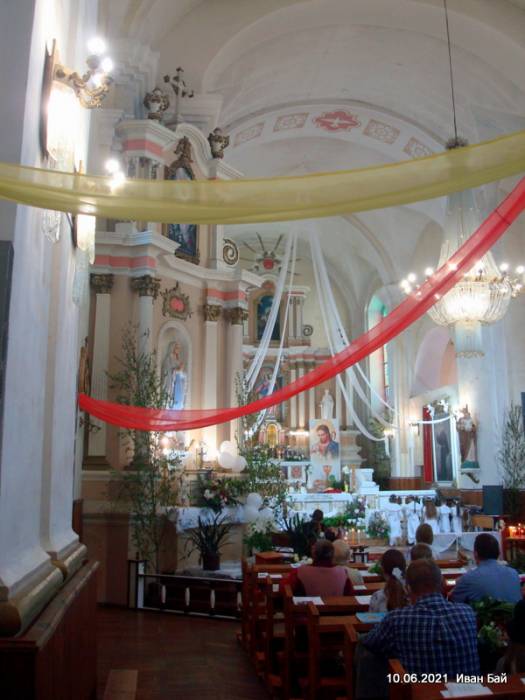 Varniany. Catholic church of St. George