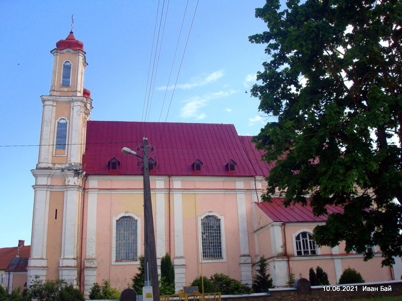 Varniany. Catholic church of St. George