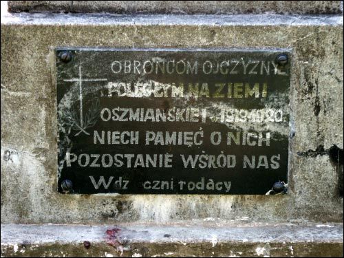  - Могілкі каталіцкія. Мэмарыяльная шыльда